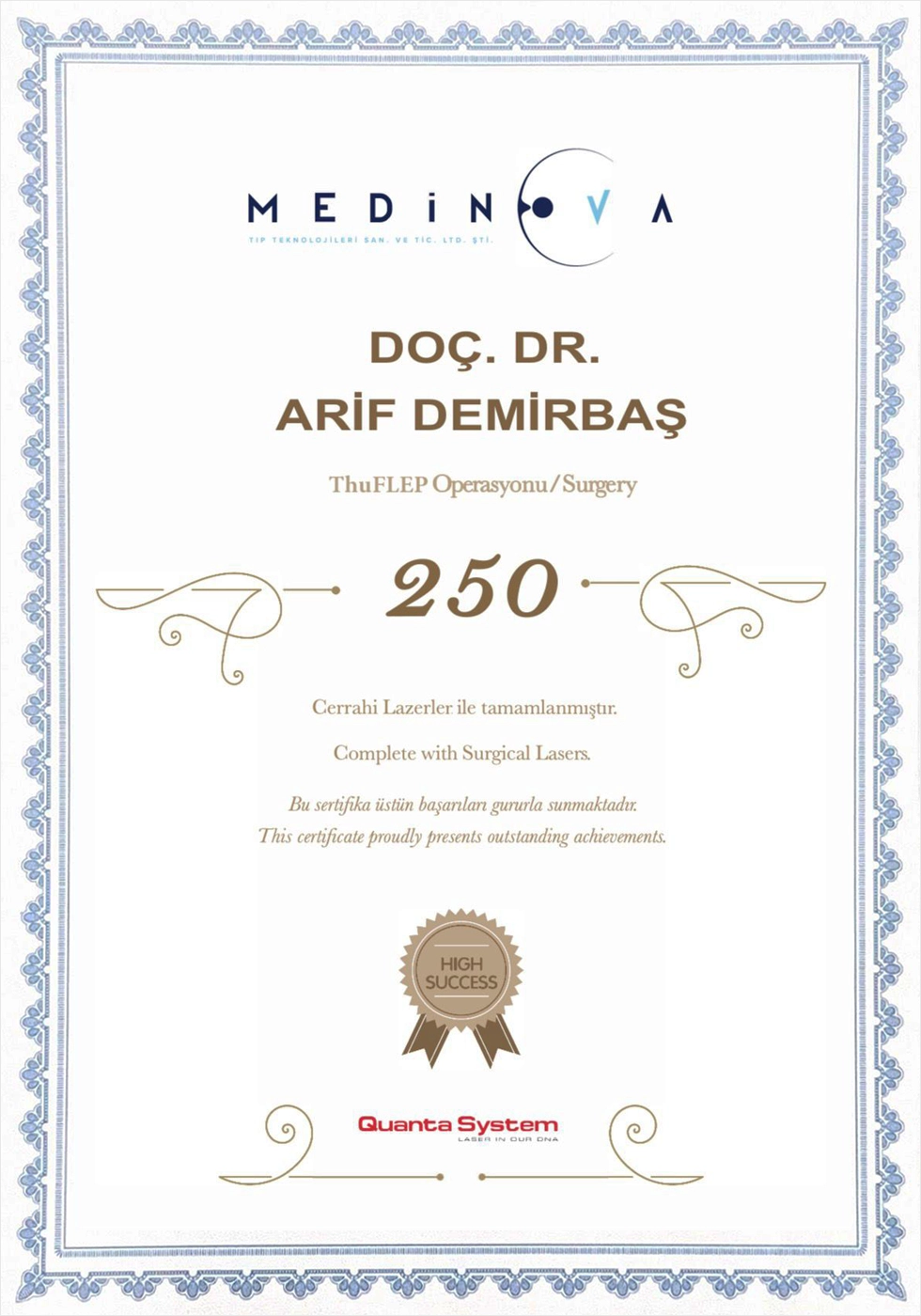 ThuFLEP Certificate